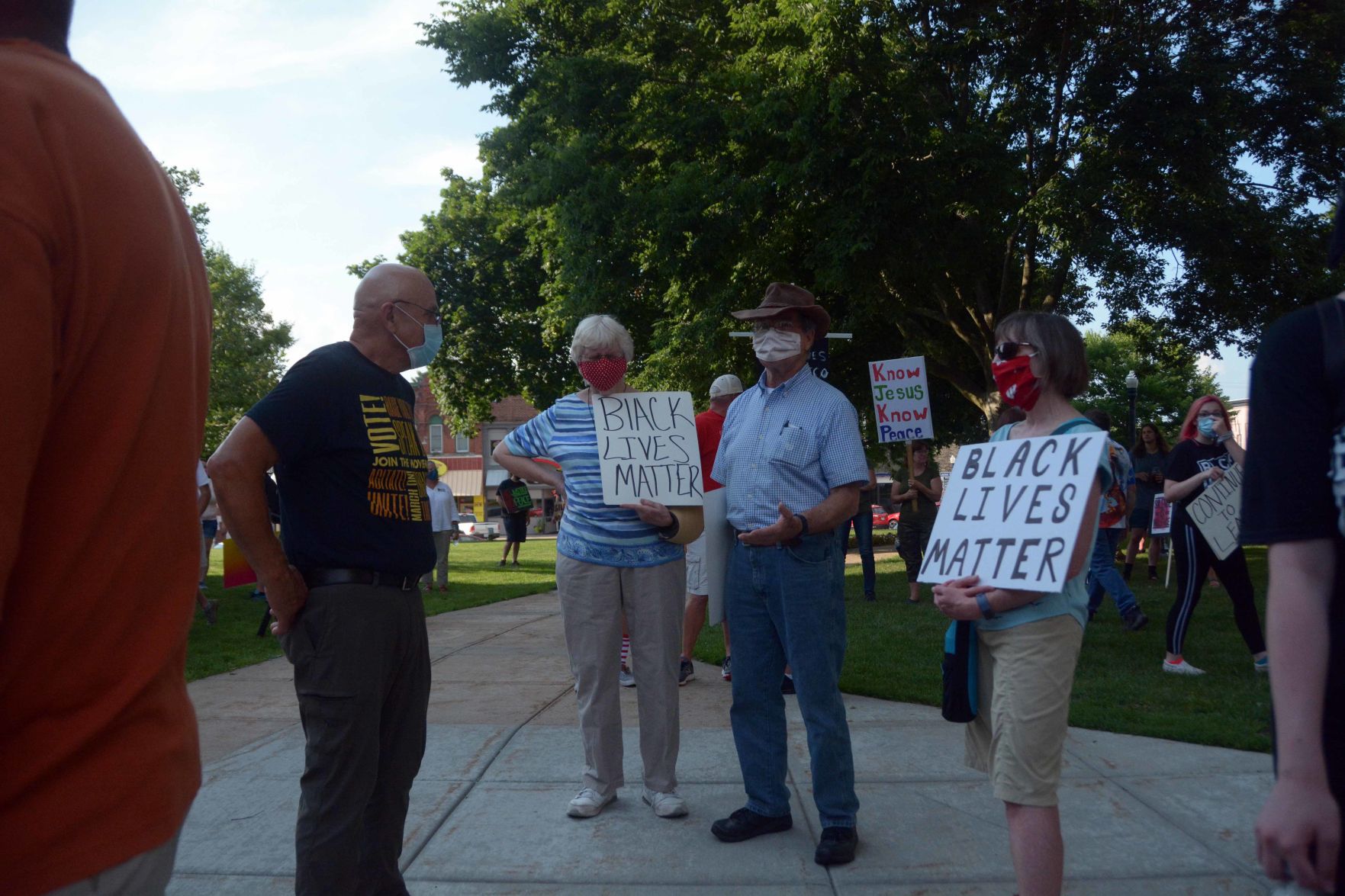 Black Lives Matter protesters educate, march in downtown Baraboo